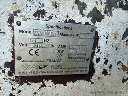 VMI 2330MAEHW Fork Mixer with 2 x Bowls