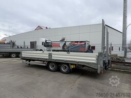  tt  Tandemtieflader, hydr. Rampen, wenig Benutzt