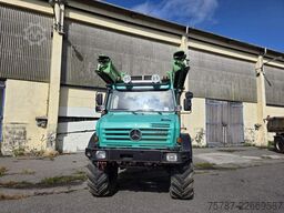 UNIMOG U5000 4x4 Chassis, Standklima, 4374/45