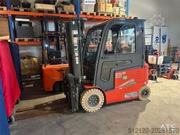 Heli CPD25 electric counterbalanced forklift. 4.7 meter
