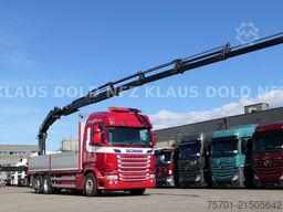 SCANIA R 490 Pritsche Kran Palfinger Retarder Euro 6