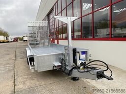 Möslein TT 11-E6x2 hydr. Rampen  Tieflader für Fräsen breiten hydraulischen Rampen, Neu