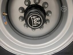 Möslein TTD 19 AB  19 t Tandemkipper Tieflader, BreitbereifungGitteraufsatz