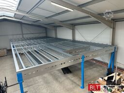 10x20m Lagerbühne , Belastung : 500kg/qm Unterkante: 3m ,ca. 200qm , Systembühne