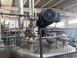 CHEMICAL PRODUCTION PLANT/REACTORS STAINLESS STEEL SYSTEM WITH RECIPES