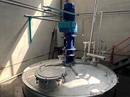 CHEMICAL PRODUCTION PLANT/REACTORS STAINLESS STEEL SYSTEM WITH RECIPES