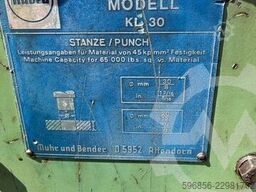 Mubea KL30 Prasa Mimośrodowa Wykrawarka 30 mm 1,5 kW Made in Germany
