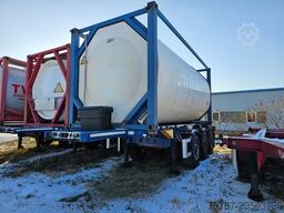 SCHMITZ CARGOBULL Tankcontainer Chassis+Tankcontainer Schwallwand