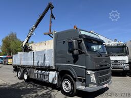 Volvo FM 370 6X2 Kran Kennis K14R Baustoff