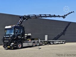 Scania S520 V8 8X2*6 / HIAB 55 tm + JIB / GS MEPPEL AA...