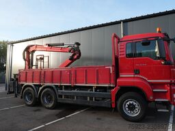 MAN TGS 33.440 6x4 open box with Palfinger crane