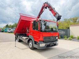 MERCEDES-BENZ Atego 818 Kipper KRAN Greifer FUNK AHK