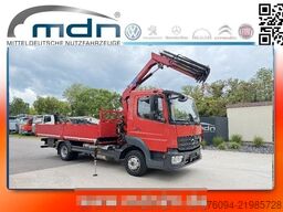 MERCEDES-BENZ Atego 818 Pritsche KRAN Greifer 10m FUNK AHK