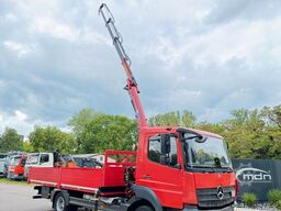 MERCEDES-BENZ Atego 818 Pritsche KRAN Greifer 10m FUNK AHK