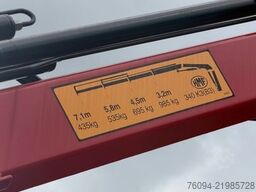 MERCEDES-BENZ Atego 818 Pritsche KRAN Greifer 10m FUNK AHK