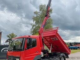 MERCEDES-BENZ Atego 818 Kipper KRAN Greifer FUNK AHK