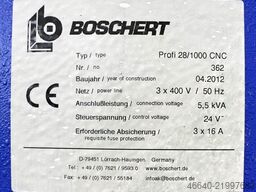BOSCHERT PROFI BEND 28/1000 CNC