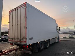 Scania S650 6x2 box truck w/ Ekeri 4 axle box trailer w/