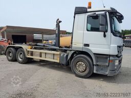 MERCEDES-BENZ Actros 2644 6x4 Abrollkipper Hiab XR 21S59