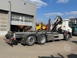 MERCEDES-BENZ Antos 2543 L 6x2 Abrollkipper mit Kran Funk+Grei