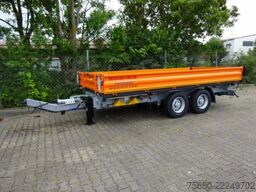 Möslein TTD11 Orange  neuer Tandem 3- Seitenkipper Tieflader-- Neufahrzeug --
