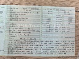 MERCEDES-BENZ Antos 2536 / Schiebe Plane / NUR 200 KM
