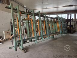 NICO DUIN B.V. Press for wood panels and lam beams