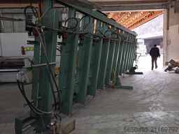 NICO DUIN B.V. Press for wood panels and lam beams