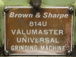 Brown & Sharpe 814U Valuemaster