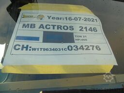 Mercedes-Benz Actros 2146 + PTO + EURO 6