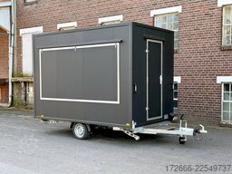 Andere VK 15402023 | SCHWARZ | GASTÜR 400x200X230CM 1500KG VERKAUFSANHÄNGER