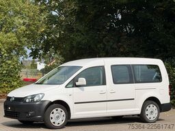 VW Caddy Maxi 1.6 Tdi 5 Sitze Rollstuhlrampe Klima