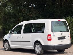 VW Caddy Maxi 1.6 Tdi 5 Sitze Rollstuhlrampe Klima