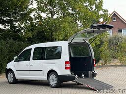 VW Caddy Maxi 1.6 Tdi 5 Sitze Rollstuhlrampe Klima