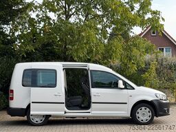 VW Caddy Maxi 1.6 Tdi 5 Sitze Rollstuhlrampe Klima