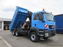 man TGS 26.440 BB 6x4 Gesteinskipper MKG-Kran,Funk