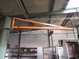 Demag KBK2 Kran Drehkran Hallenkran L 4m Demag KBK2 500Kg + DK Kettenzug H4m