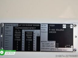 SCANIA R460 CR20H ACC ADAS Package