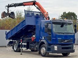 VOLVO FL280 KIPPER 4,35m *  PALFINGER PK 10000 + FUNK
