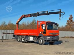 RENAULT KERAX 410 *PK 16502 + FUNK / 6x4 * TOP