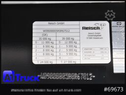 REISCH RHKS, Alu-Kippmulde 54m³, Kombitüren, Alufelgen, Liftachse,