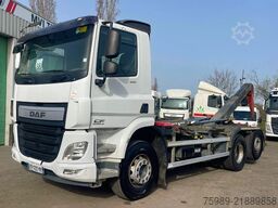 DAF CF 440 Euro 6, 6x2 , Hook, Moving axel, Lift axel
