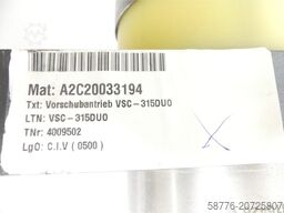 Rexroth Vorschubantrieb + R150244085 + WA 3532157 Zahnrad