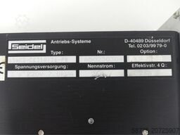 Seidel 65WKS-CE310/26-PB Servoverstärker SN:650230304
