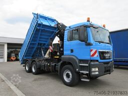 man TGS 26.440 BB 3-S-Kipper,Kran,Funk,ppe