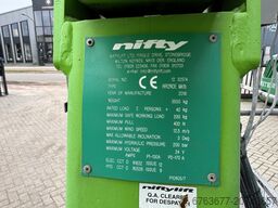 NIFTYLIFT HR12NDE Knikarmhoogwerker / Arbeitsbuhne HYBRIDE Kubota diesel 4x2 2016