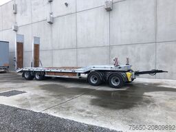 Möslein T 4 VB H1 1 neuer 4 Achs Tieflader hydraulischen Rampen