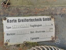 Zweischalengreifer  + Ölhammer Korte  und Montabert