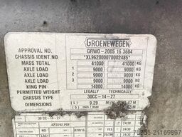 Groenewegen 30CC-14-27 20/30 FT Tank / ADR / Lift-Axle / NL...