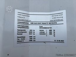 KRONE SD PROFI LINER, LIFTACHSE, BPW-ACHSE, EDSCHA-VERDECK, EXPORT, UNFALLFAHRZEUG